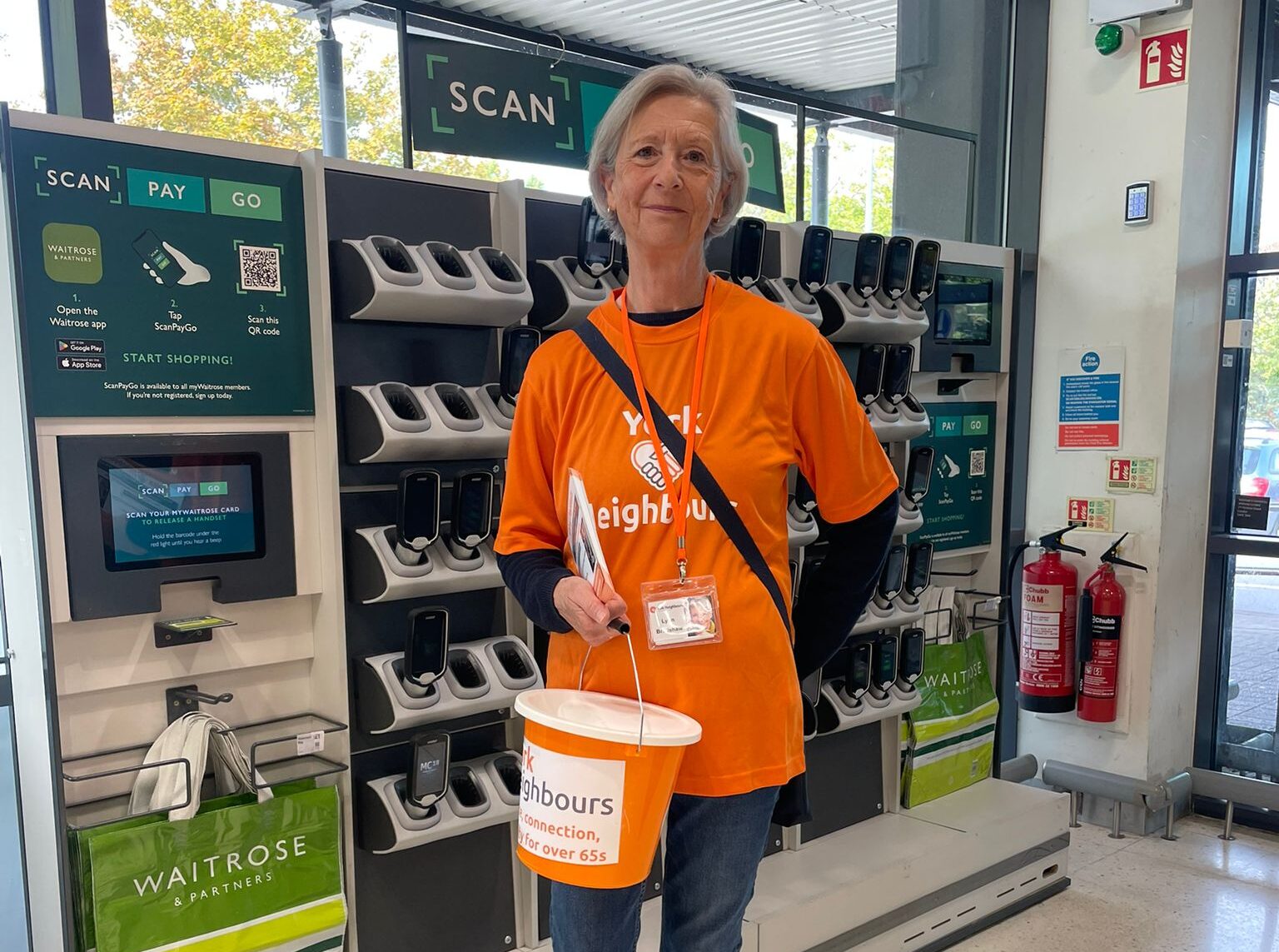 Image of a York Neighbours volunteer.