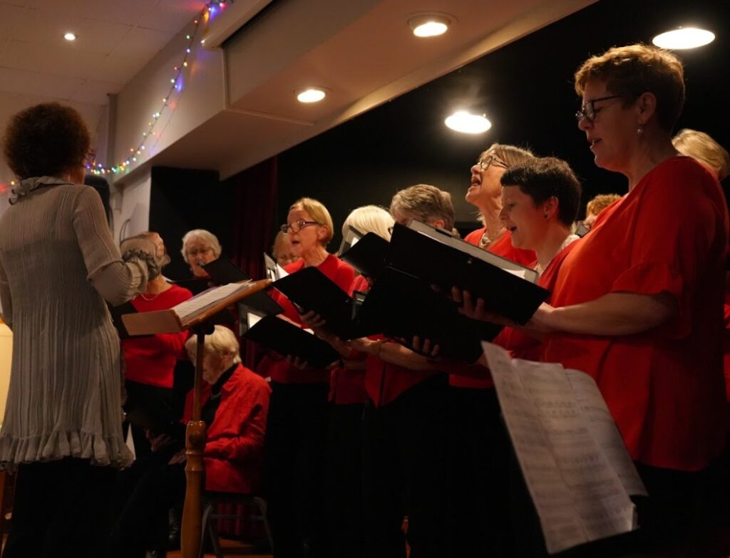 Charity choir event.